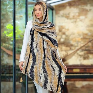 شال نخی ابرنگی