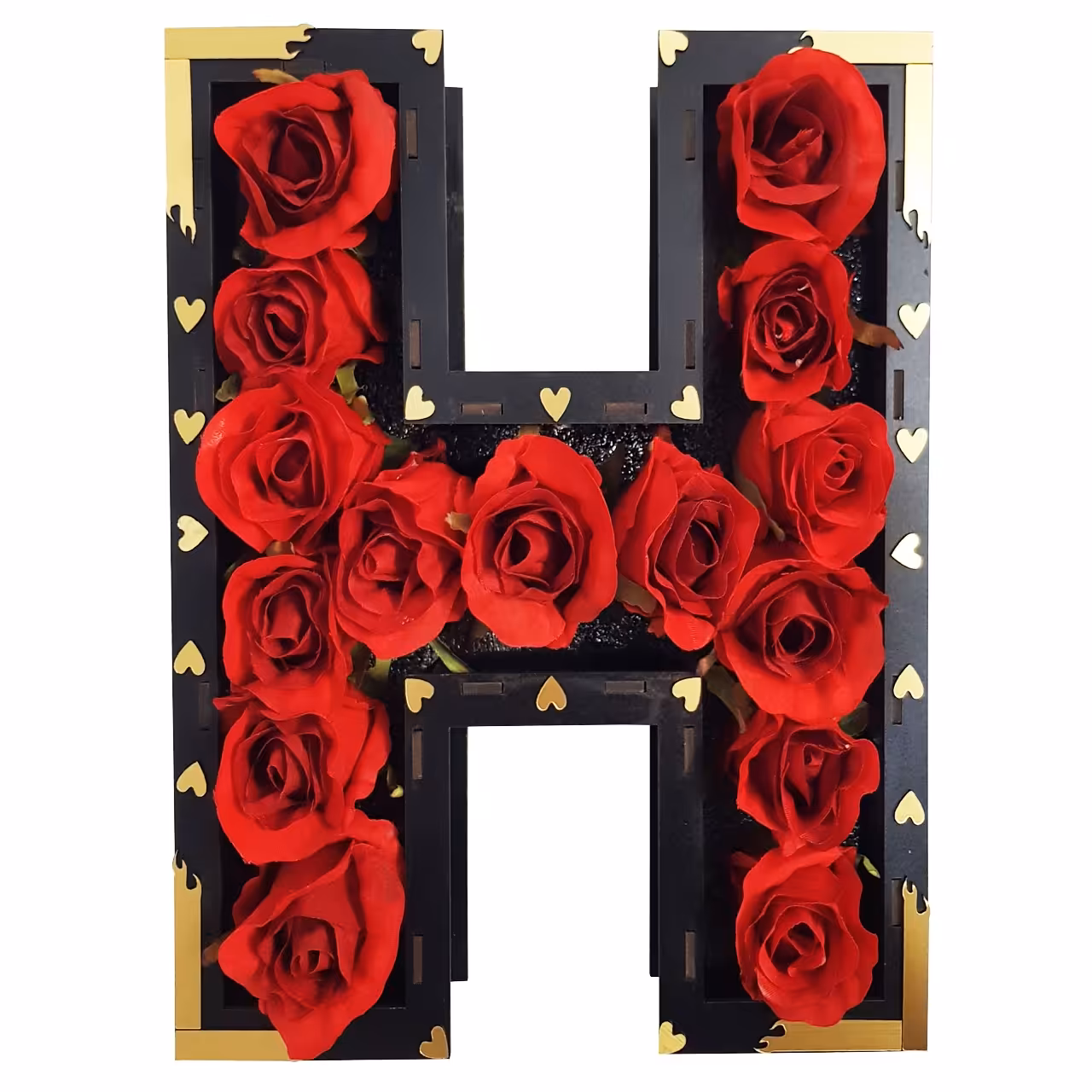 استند گل مصنوعی طرح H کد plk669