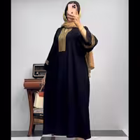 مانتوکفتان مشکی محرمی ساره