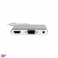مبدل 4 کاره Lightning به HDMI/VGA/AV ایده مدل 7585S