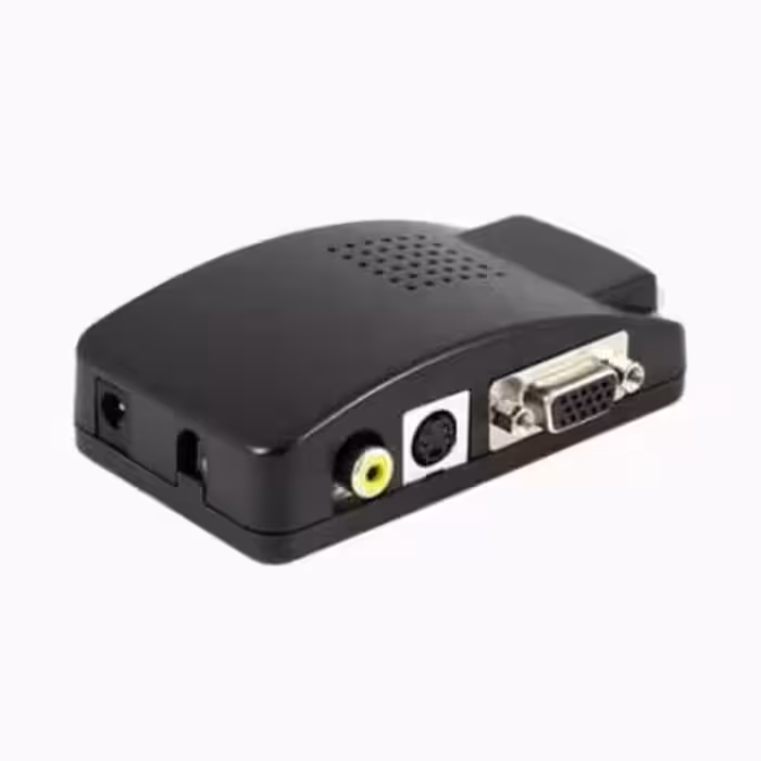 تبدیل AV و S-Video به VGA وی نت V-COAV2VGA