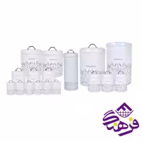 سرويس آشپزخانه 17 پارچه آرتيستون طرح ويکتوريا - سفید