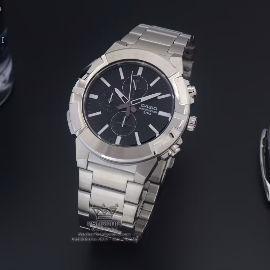 ساعت کاسیو سه موتوره Casio MTP-E501D-1AVDF