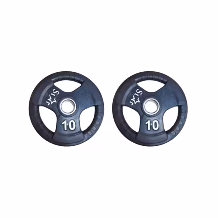 وزنه صفحه هالتر فرمانی 10 کیلوگرمی استار بسته دو عددی
