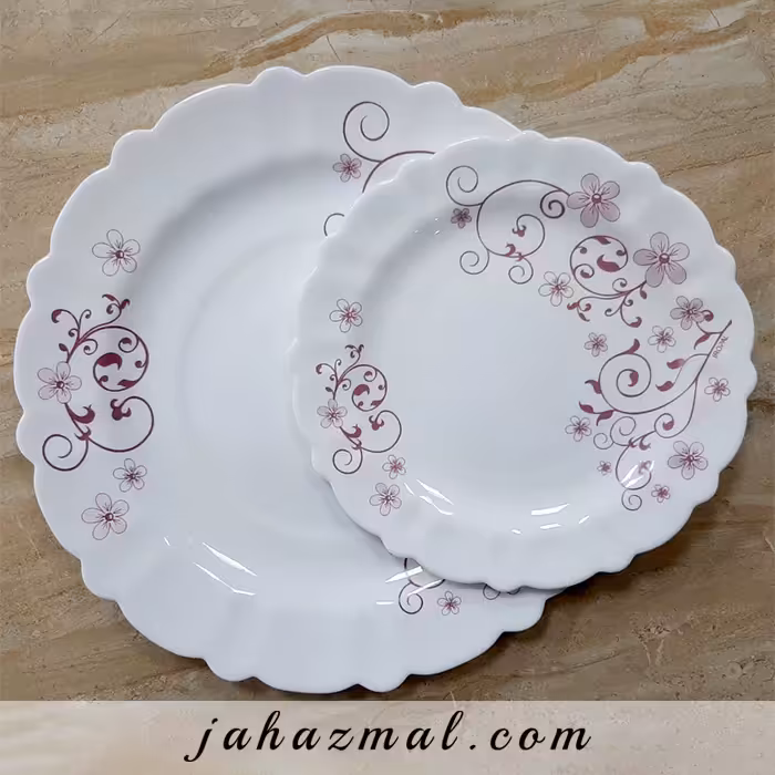 سرویس آرکوپال مقصود طرح روشان بنفش 25 پارچه