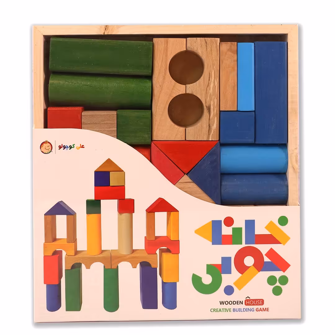 بازی خانه چوبی (جعبه چوبی ) ( بریکس) سدای شاد