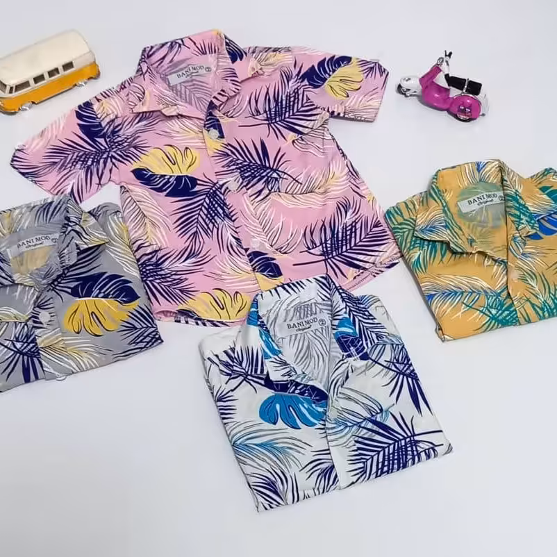 پیراهن هاوایی پسرانه
کد 4001