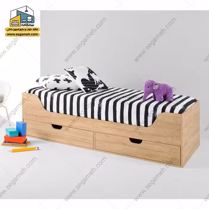 تخت خواب یک نفره کد BSP40 - فروشگاه سه گامه