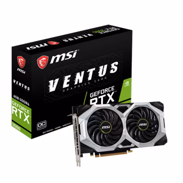 کارت گرافیک ام اس آی GeForce RTX 2060 VENTUS OC 6G