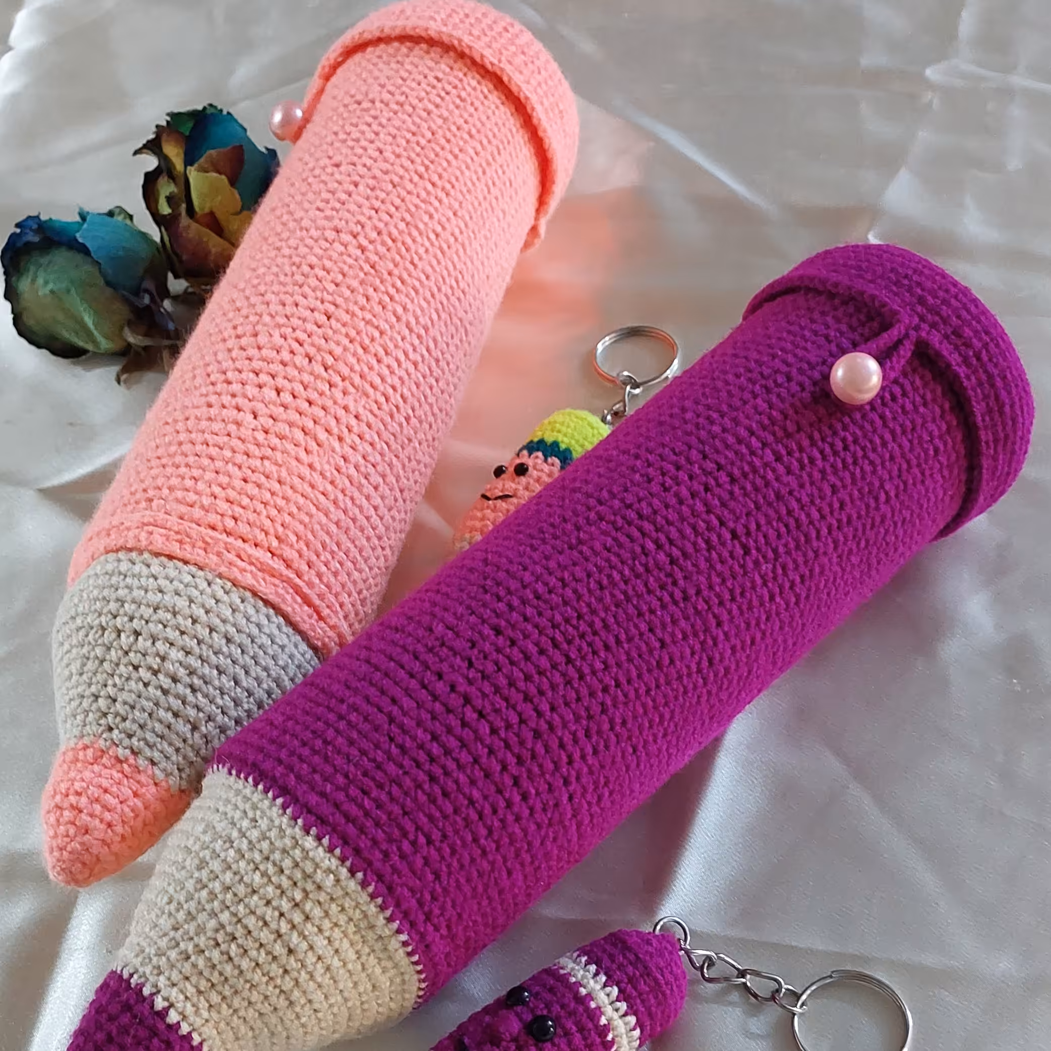 جا مدادی بافتنی طرح مداد 