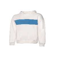سویشرت سفید مردانه hmlricksy hoodie sweatshirt اورجینال hummel