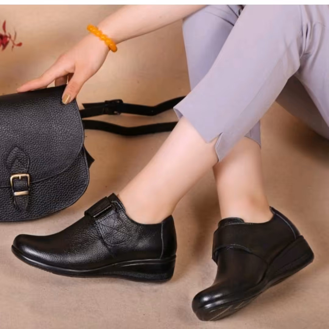 کفش چرم طبی زنانه