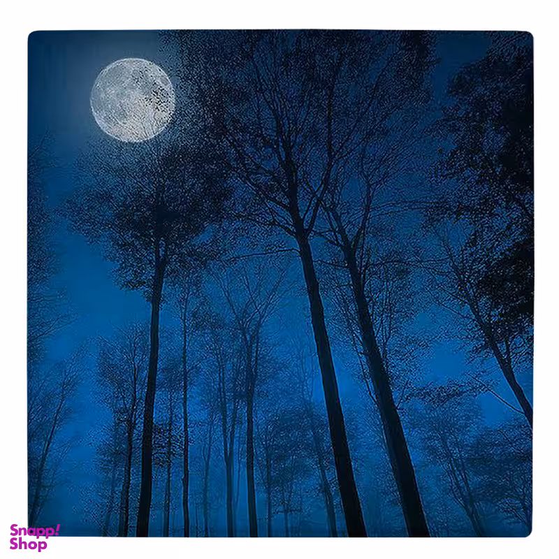 زیر لیوانی طرح جنگل و ماه کد 5753047_3947