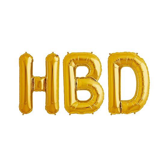 بادکنک فویلی HBD