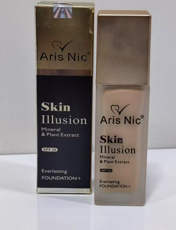 کرم پودر آریس نایس مدل SKIN Illusion شماره 01حجم 45 میلی لیتر