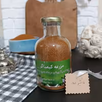 خاکشیر درجه یک بسیار تمیز 200 گرمی ظرف شیشه ای 