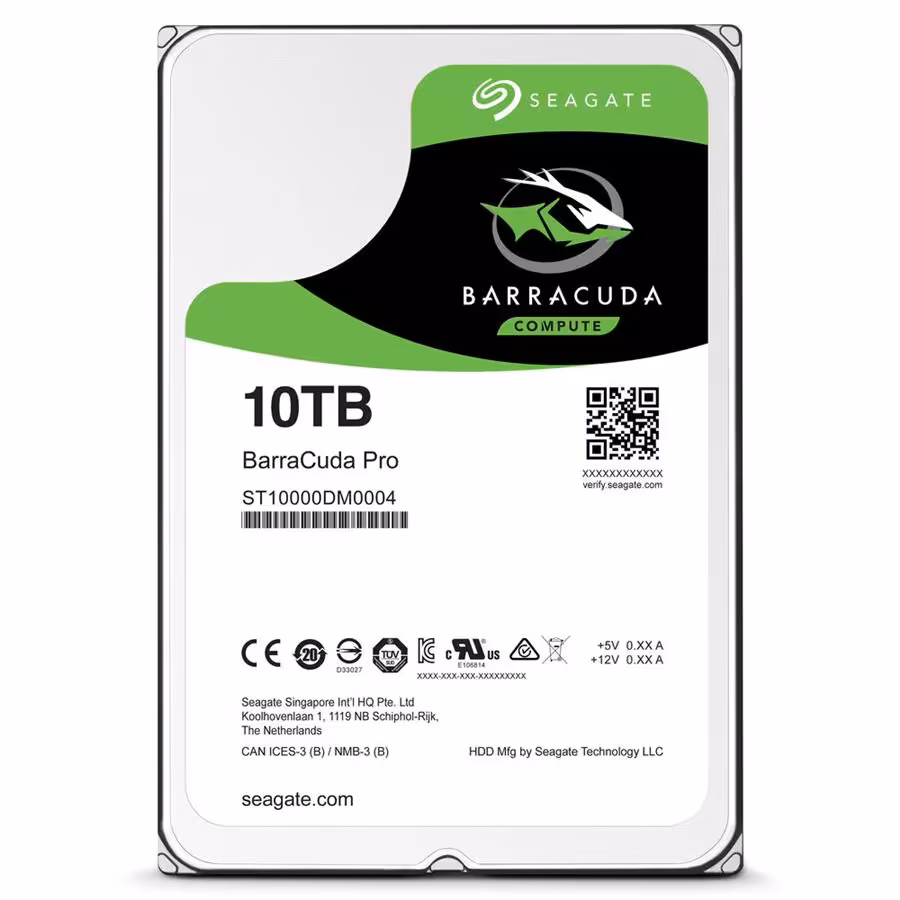 هارد اینترنال سیگیت مدل BarraCuda Pro ظرفیت 10 ترابایت