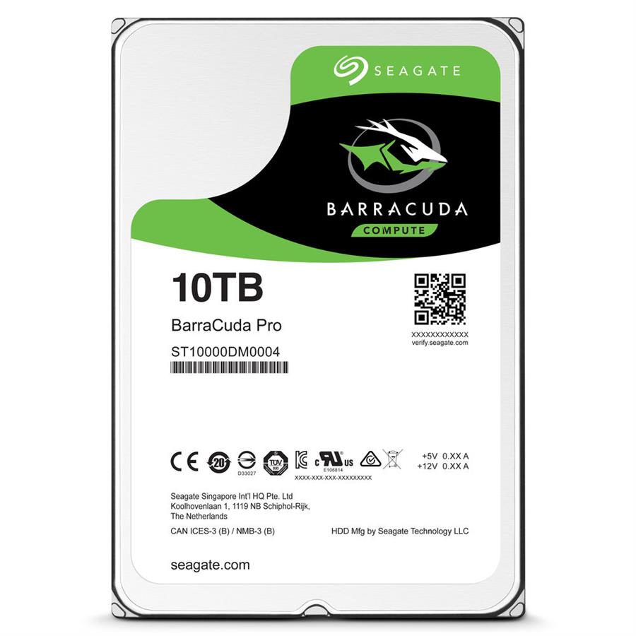 هارد اینترنال سیگیت مدل BarraCuda Pro ظرفیت 10 ترابایت