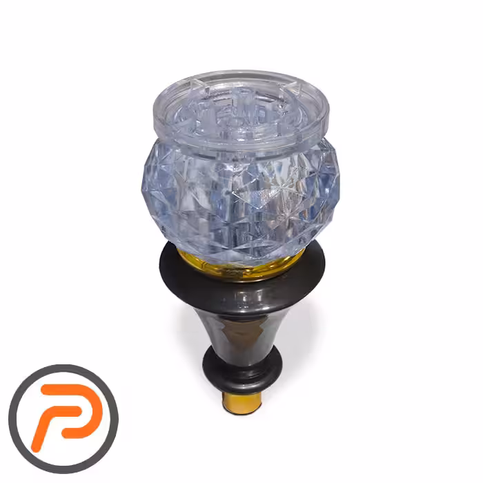 پایه پرنس کریستالی مشکی 18 و 24 سانتیمتر