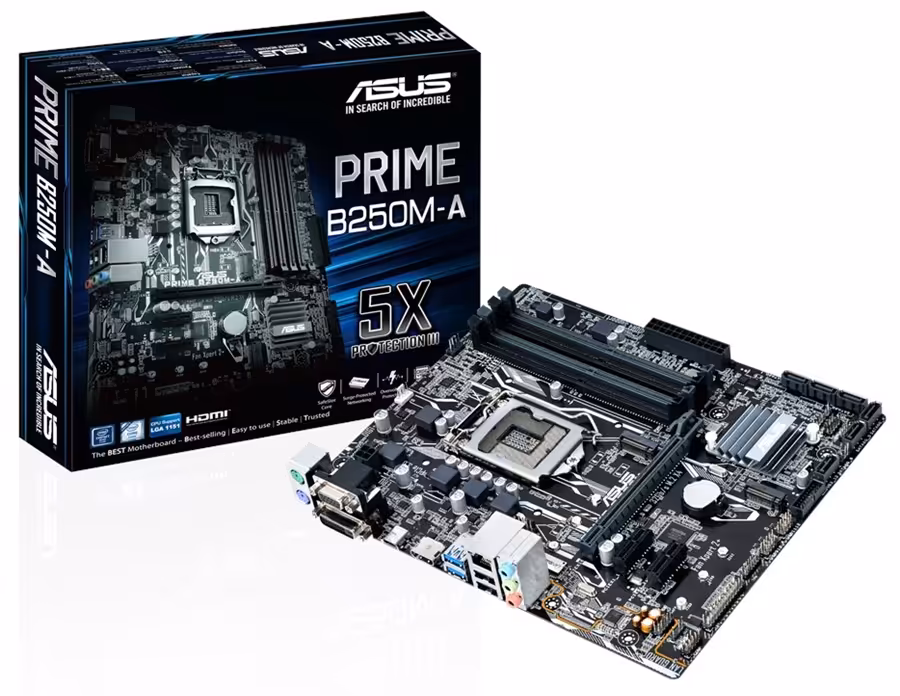 مادربرد ایسوس مدل پرایم بی 250 ام ای سی اس ام