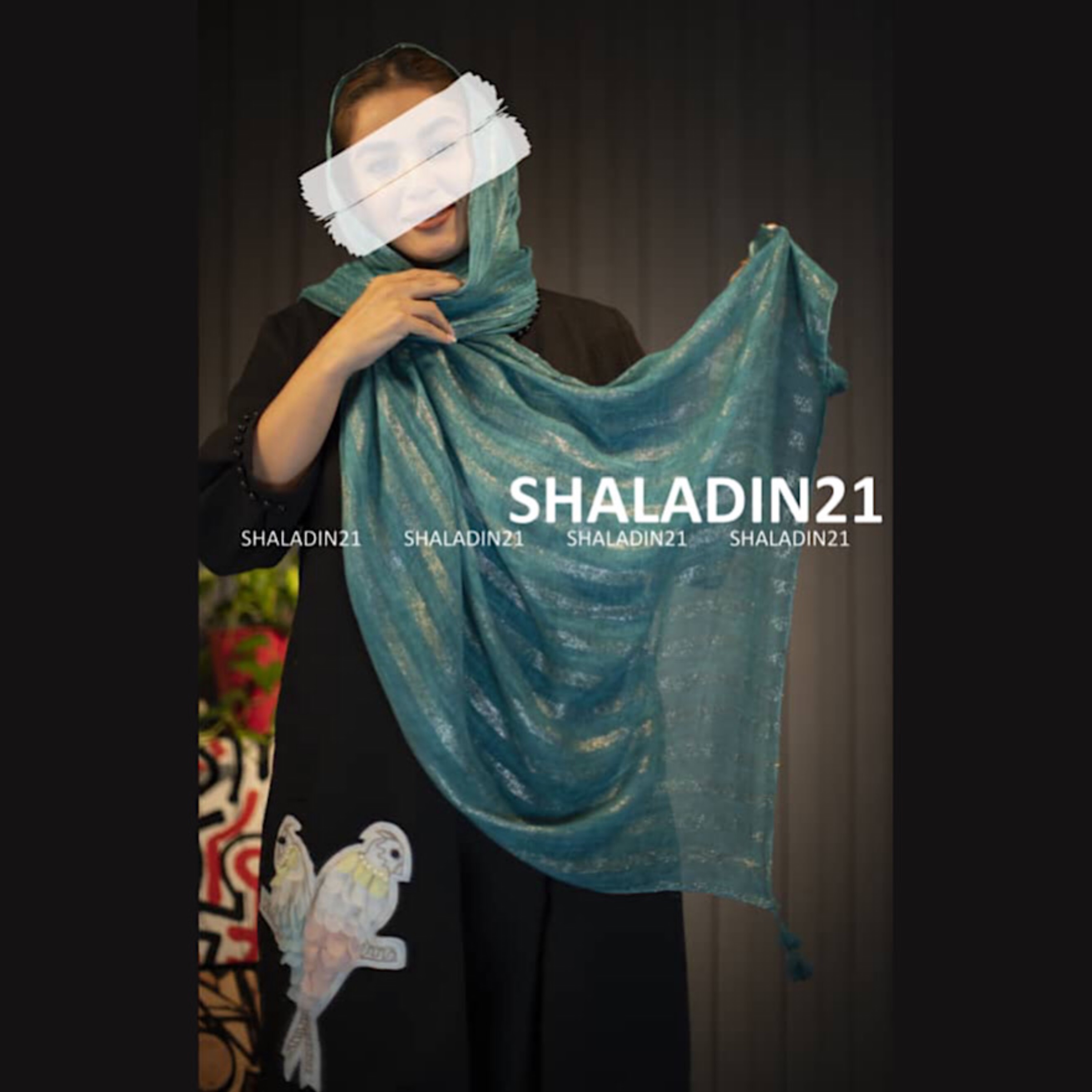 شال نخی لمه بسیار سبک و شیک در رنگ بندی متنوع