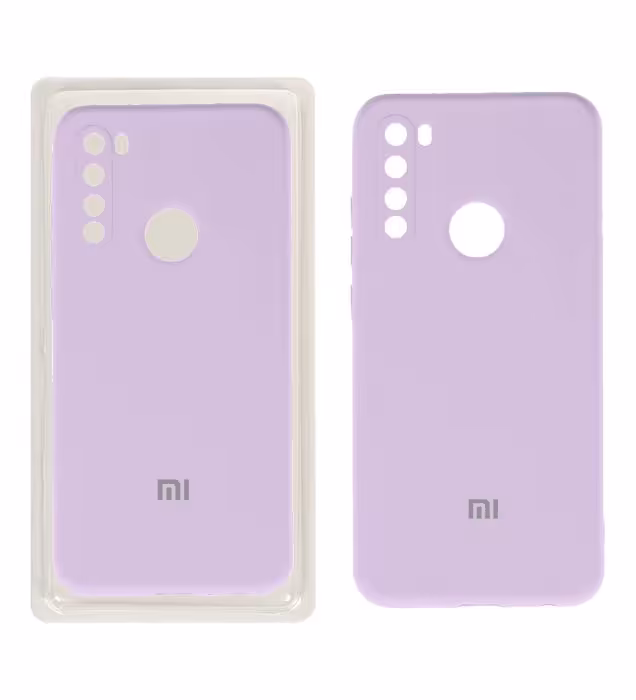 قاب سیلیکونی پاک کنی محافظ لنزدار اورجینال برای گوشی شیائومی Redmi Note 8 - یاسی