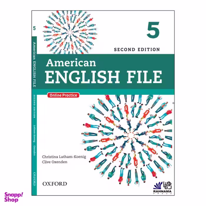 کتاب AMERICAN ENGLISH FILE 5 اثر CHRISTINA LATHAM KOENIG AND CLIVE OXENDEN نشر رهنما