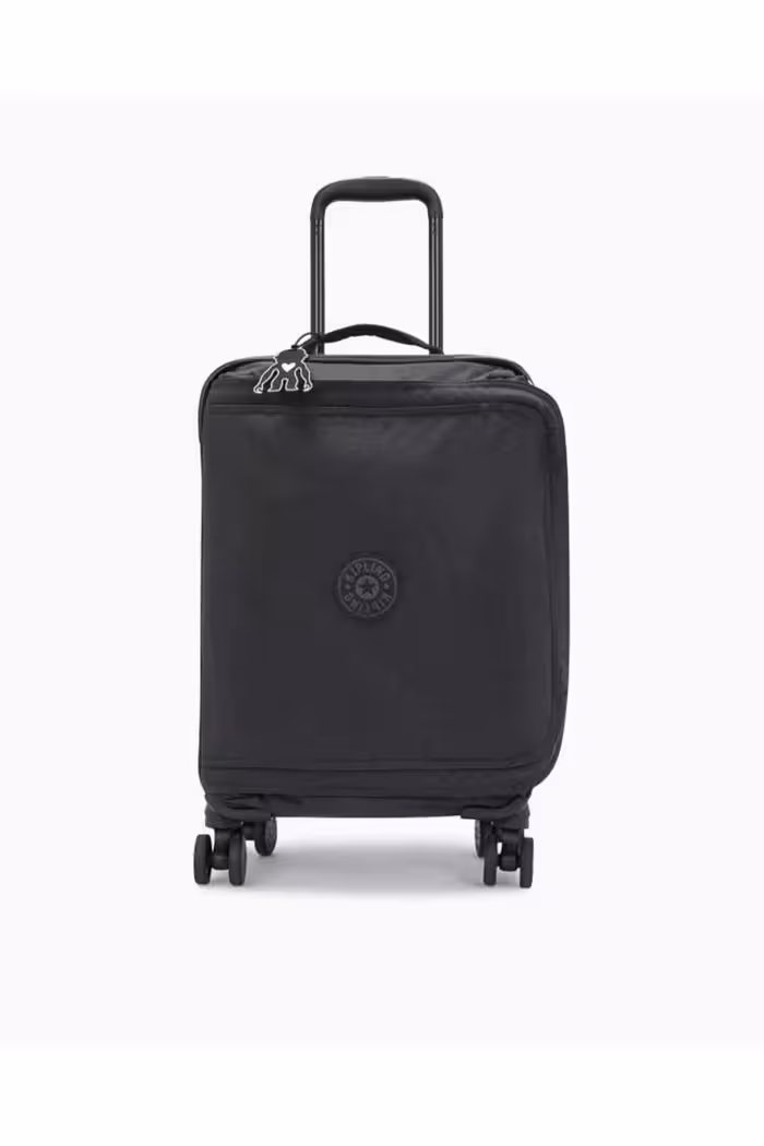 چمدان و ساک مشکی مردانه زنانه سیاه چرخ با اندازه کوچک خودجوش Kipling