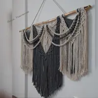 دیوارکوب جذاب از حنا مکرومه 
