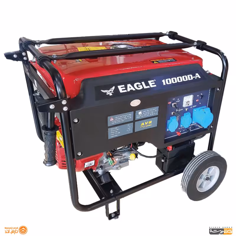 موتور برق بنزینی ایگل مدل 10000D-A
