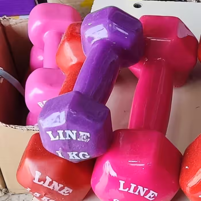 دمبل بانوان  یک کیلو گرم 