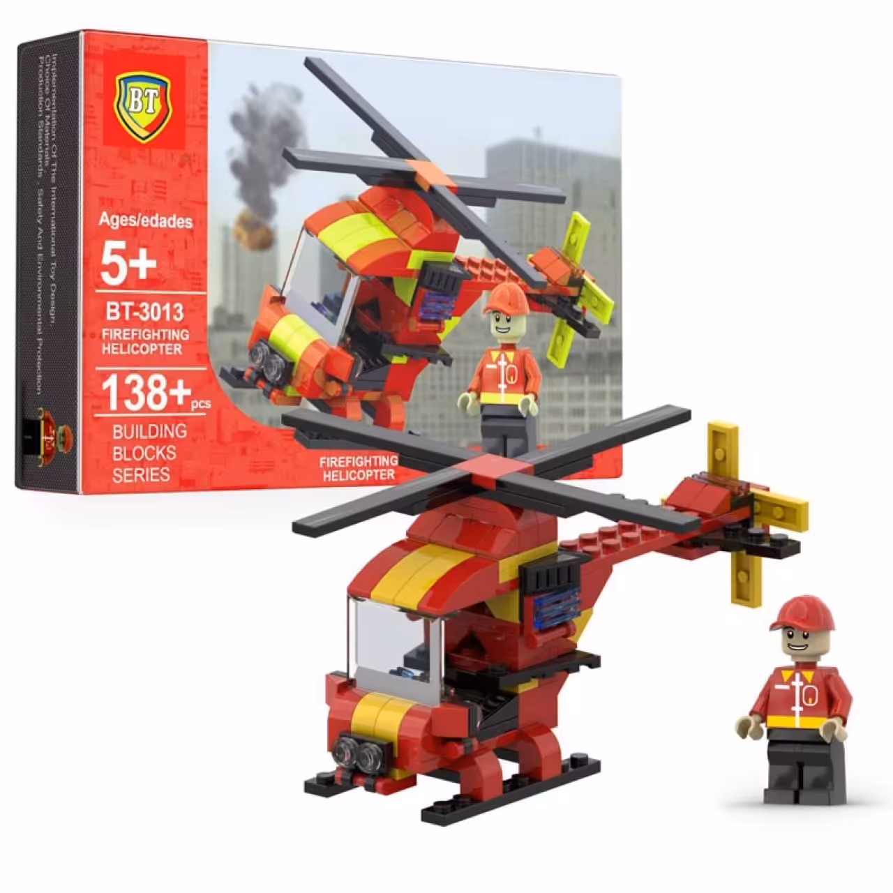 ساختنی طرح هلیکوپتر مدل آتش نشانی کد 3013