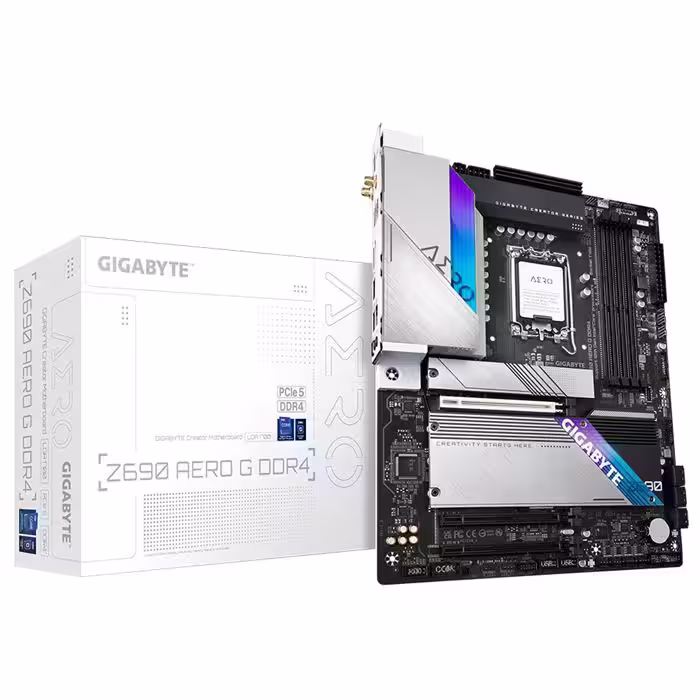 مادربرد گیگابایت مدل Z690 AERO G DDR4