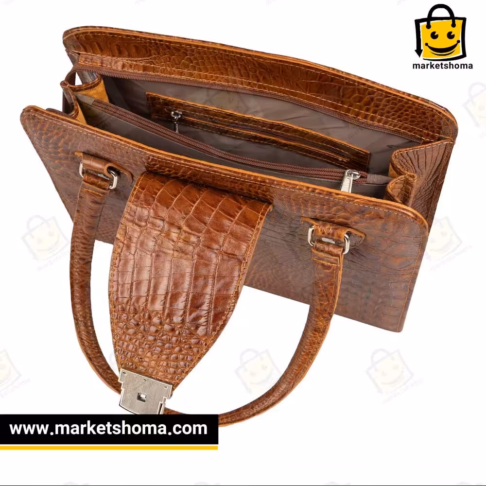 کیف چرم طبیعی اصل دارای ضمانت مدلcz8015