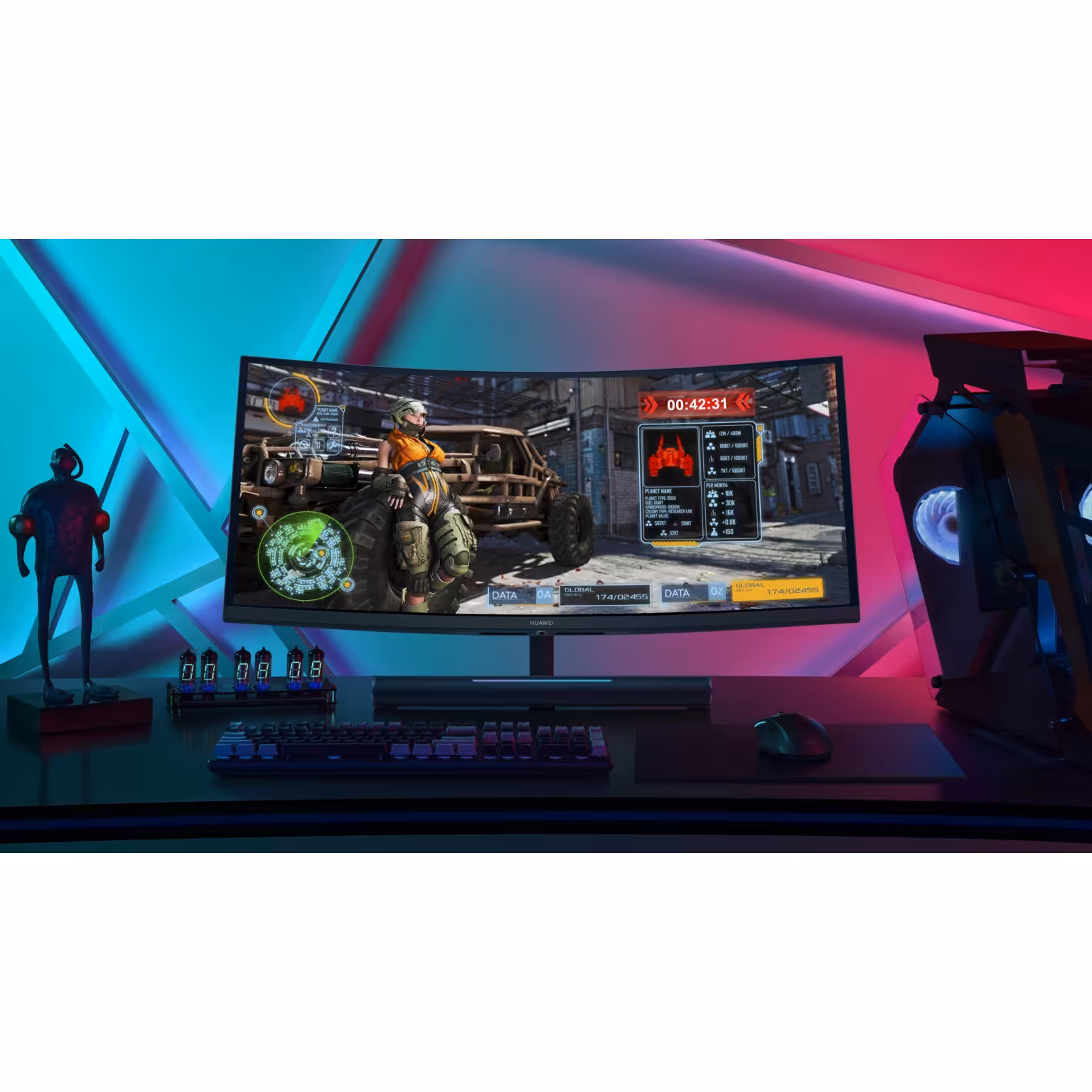 مانیتور هووای 34 اینچ مدل HUAWEI MATE VIEW GT | آرکا 90