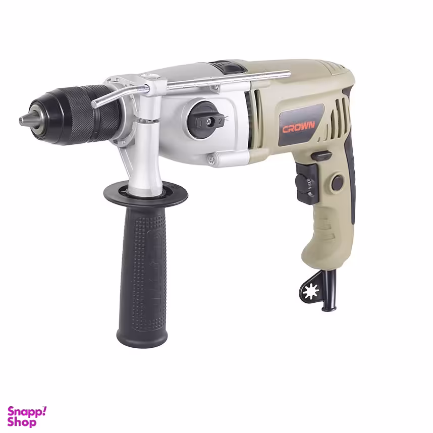 دریل گیربکسی 810 وات سه نظام اتومات کراون مدل 10067C