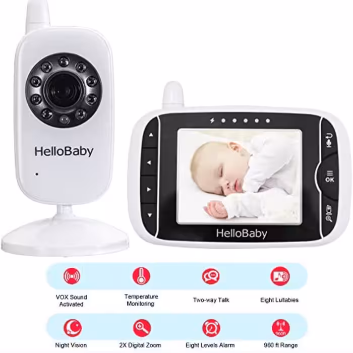 دوربین اتاق کودک هلو بیبی سفارش آلمان