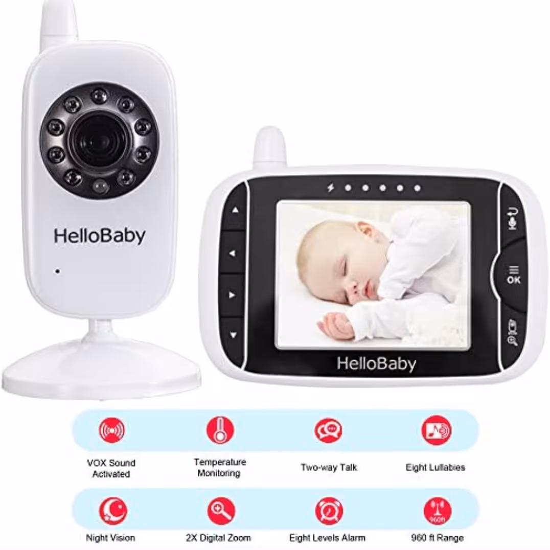 دوربین اتاق کودک هلو بیبی سفارش آلمان