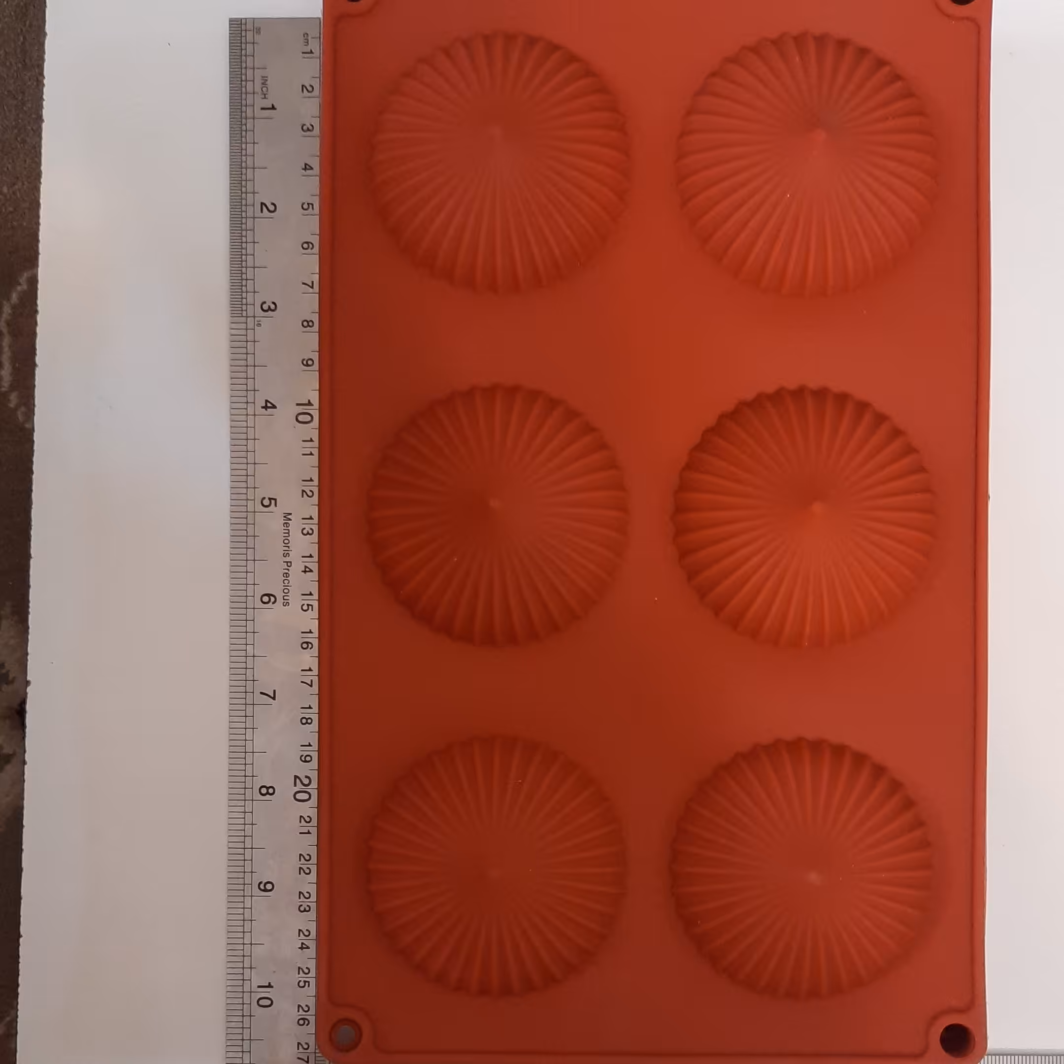 قالب سیلیکون گرد شیاردار قطر 6سانت