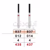 فرز فیشور بلند الماسه دور قرمز تیزکاوان | 837