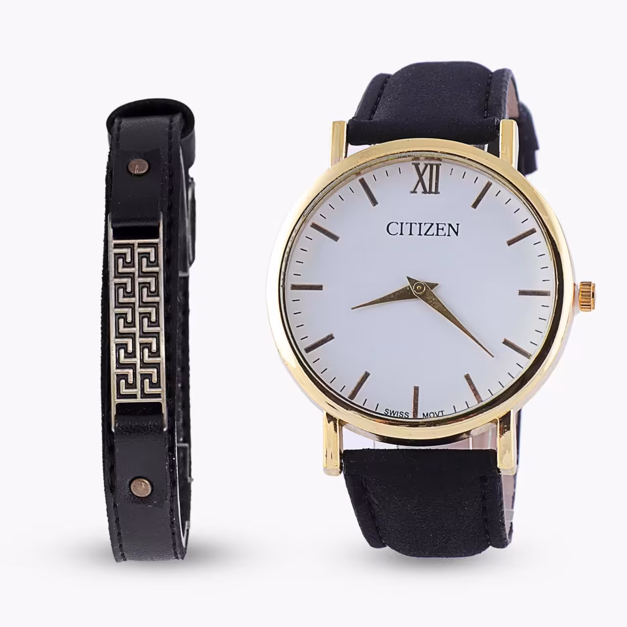 ست ساعتمچی CITIZEN و دستبند مدل 861 دارای باطری اضافه و جعبه 