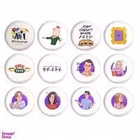 پیکسل ترمه طراحان ایده مدل سریال friends 1 کد 1648 مجموعه 12 عددی