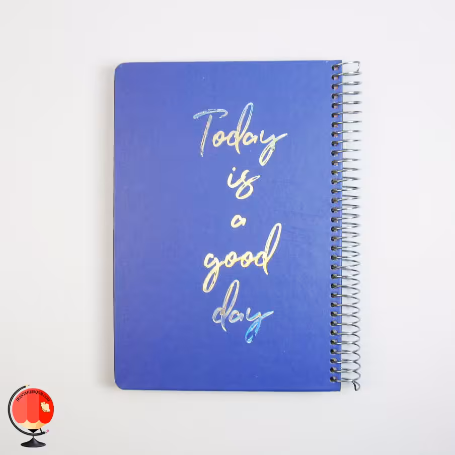 دفتر 100 برگ سیمی بنفش سویل