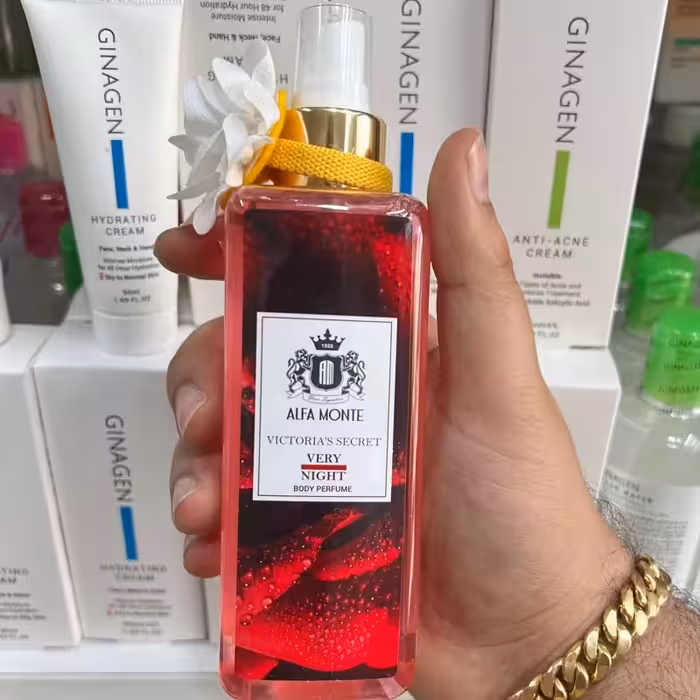 بادی پرفیوم زنانه آلفا مونته مدل وری نایت | amazonchi