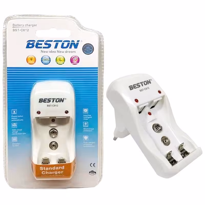 شارژر باتری بستون 2 تایی مدل Beston BST-C812B