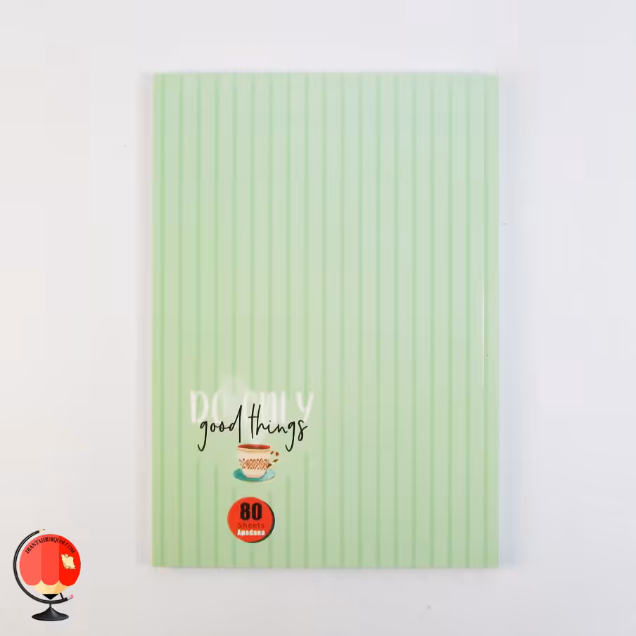 دفتر مشق 80 برگ طرح چای آپادانا