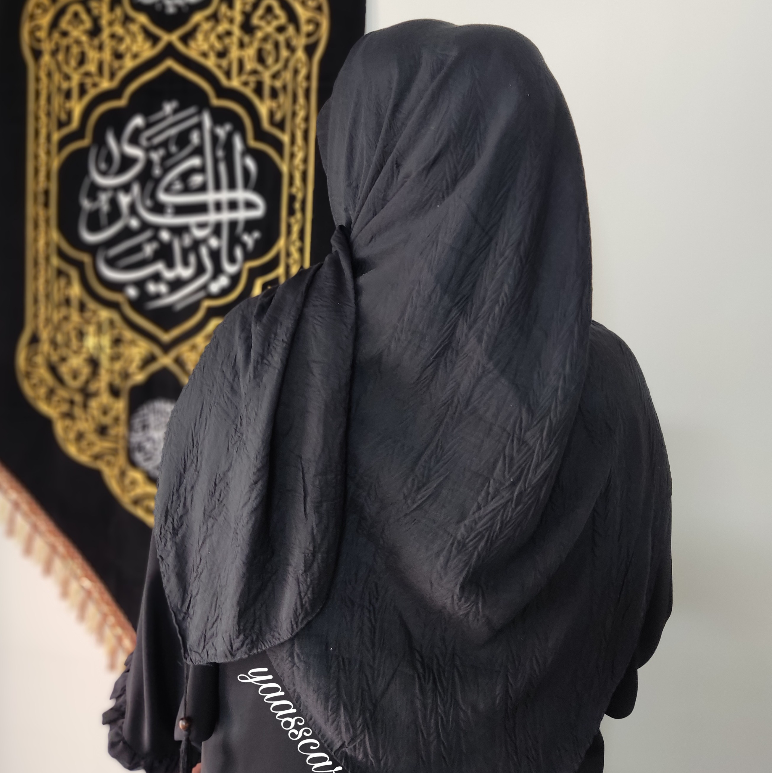 روسری مشکی 3