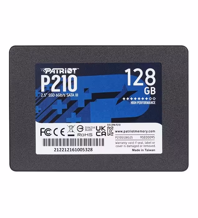 هارد اینترنال اس اس دی پاتریوت مدل P210 ظرفیت 128 گیگابایت