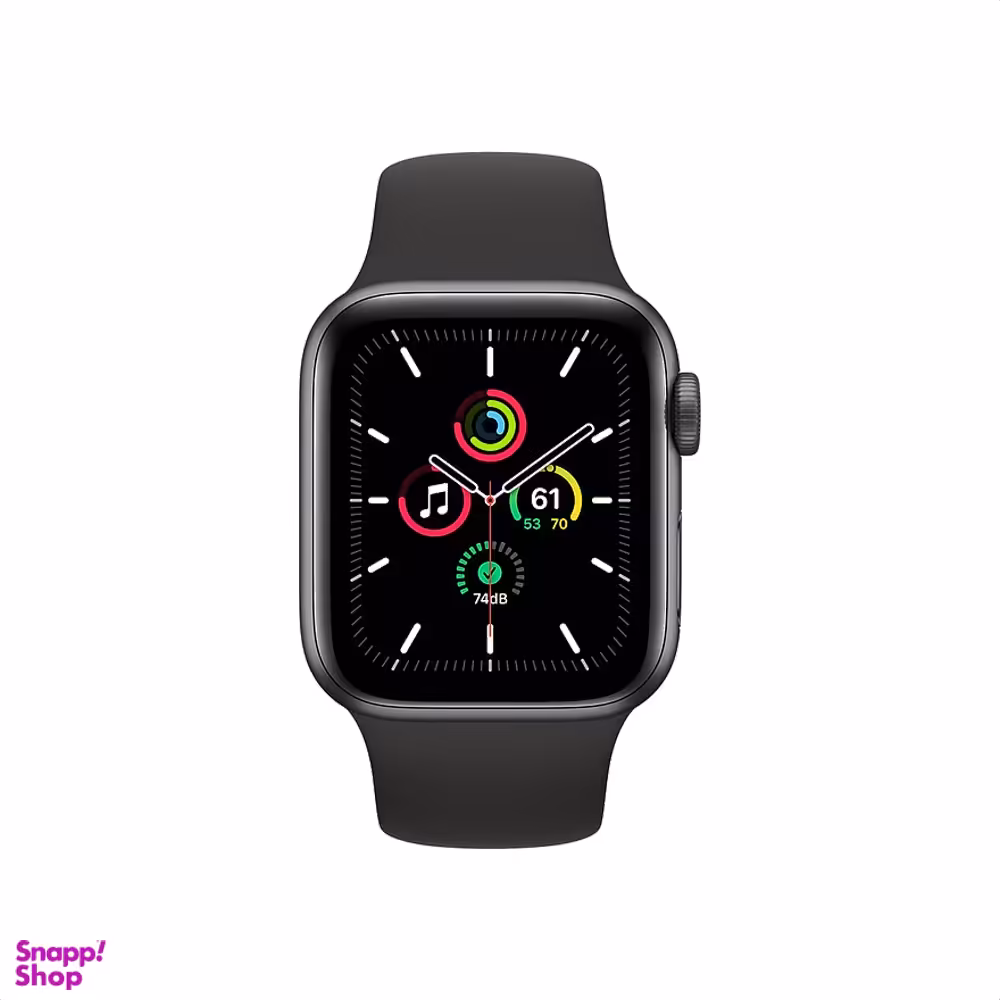 ساعت هوشمند اپل واچ (Apple) مدل سری SE با بند اسپورت 44 میلی متری