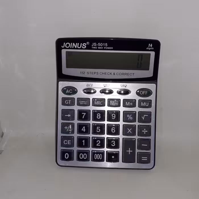 ماشین حساب رومیزی بزرگ مارک جوینوس JS-5015 سه صفر دار